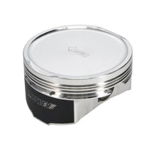 Load image into Gallery viewer, Manley Chrysler Hemi 6.4L +.005in Oversize/4.095in Bore -5.0cc Dish Platinum Series Pistons - Side View