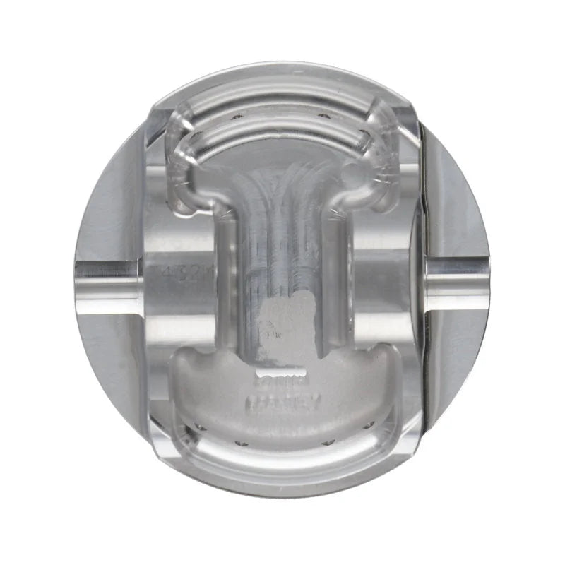 Manley Chrysler Hemi 6.4L -12.5cc Dish 4.100 Bore +.010 Over Size 1.210 Comp - Set of 8 - Side View