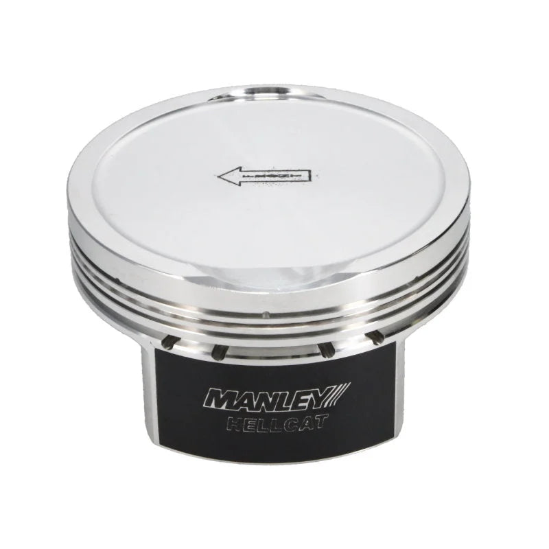 Manley Chrysler Hemi 6.4L -12.5cc Dish 4.100 Bore +.010 Over Size 1.210 Comp - Set of 8 - Additional View 7