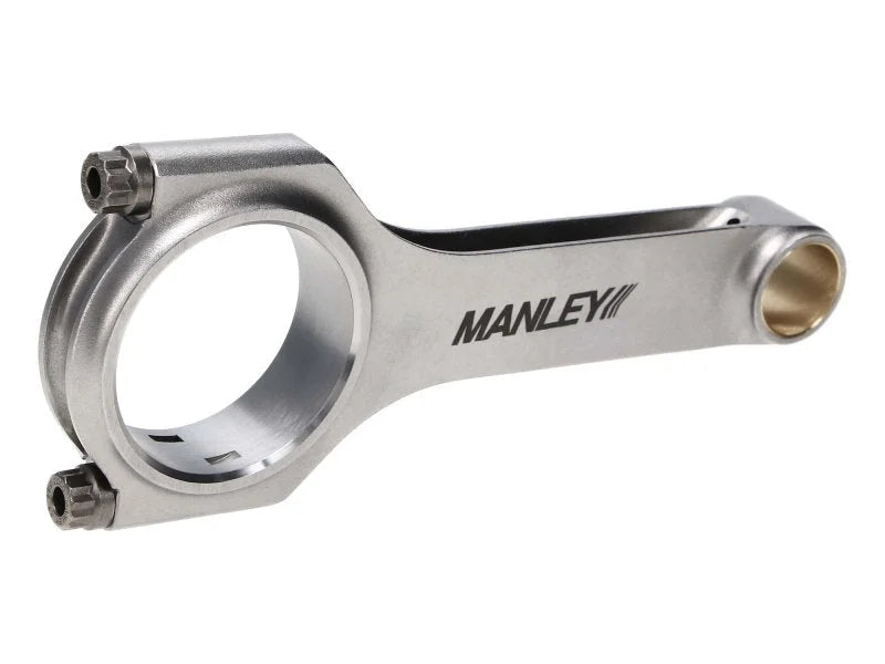 Manley Chrysler LS1 H Beam Connecting Rod Set  ARP 2000 3/8in w/ .927in Bushed Wrist Pins (Set of 8) - Main Product View