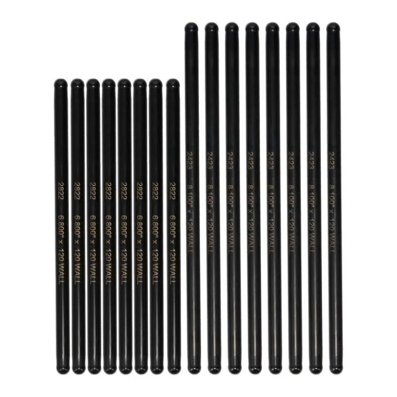 Manley Dodge 5.7L/6.4L Hemi 5/16in .120in Wall Chrome Moly Swedged End Pushrods (8 INT/8 EXH) - Main Product View