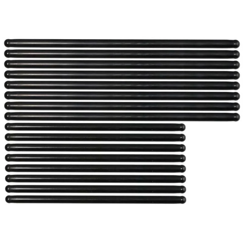 Manley Dodge 5.7L/6.4L Hemi 5/16in .120in Wall Chrome Moly Swedged End Pushrods (8 INT/8 EXH) - Side View