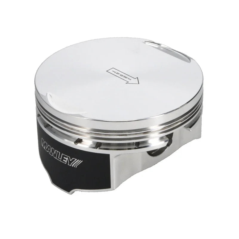 Manley Dodge Hemi 5.7L - 3.922 Inch Bore 1.5cc Extreme Duty Flat Top Piston Set - Side View