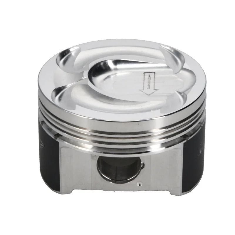Manley Ford 2.0L EcoBoost 88mm +.5mm Size Bore 9.3:1 Dish Piston Set - Side View