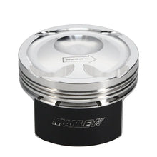 Load image into Gallery viewer, Manley Ford 2.3L EcoBoost 87.5mm STD Size Bore 9.5:1 Dish Piston - Single - Installation View
