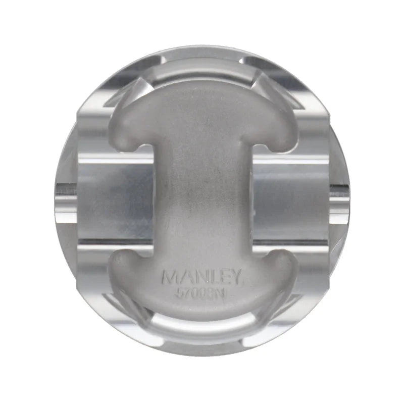 Manley Ford 3.5L Ecoboost 3.642in Bore 1.239in Comp Height -8.5cc Dish Extreme Duty Piston Set - Additional View 5