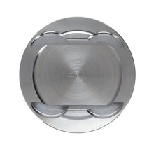 Load image into Gallery viewer, Manley Ford 3.7L Cyclone 3.780in Bore +2.0cc Coated Dome Platinum Series Pistons - Side View