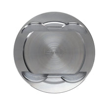 Load image into Gallery viewer, Manley Ford 3.7L Cyclone V6 3.76in Bore 9.5:1 Comp Ratio -5.0cc Dish Platinum Piston - Single - Side View
