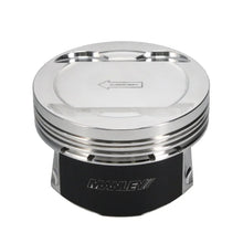 Load image into Gallery viewer, Manley Ford 3.7L Cyclone V6 3.76in Bore 9.5:1 Comp Ratio -5.0cc Dish Platinum Piston - Single - Back View