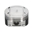 Load image into Gallery viewer, Manley Ford 3.7L Cyclone V6 3.76in Bore 9.5:1 Comp Ratio -5.0cc Dish Platinum Piston - Single - Installation View