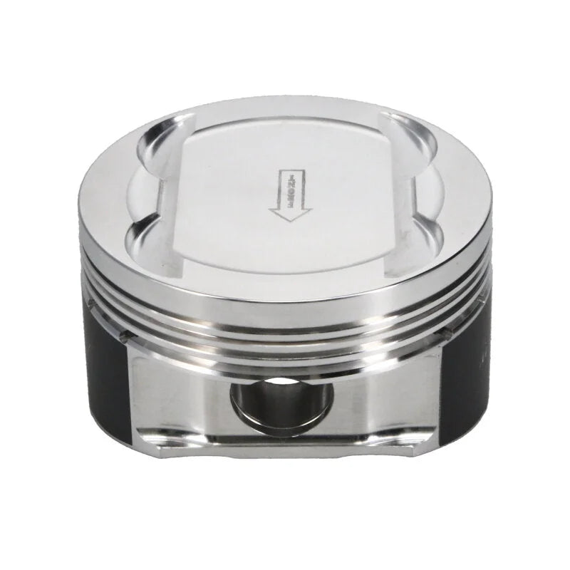 Manley Ford 3.7L Cyclone V6 3.76in Bore 9.5:1 Comp Ratio -5.0cc Dish Platinum Piston - Single - Installation View