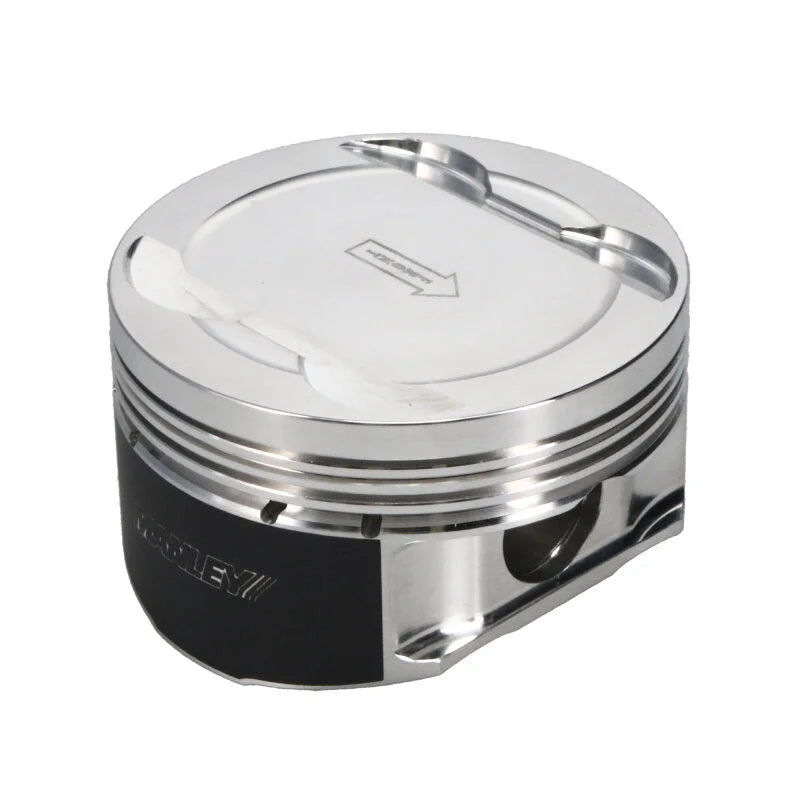 Manley Ford 3.7L Cyclone V6 3.76in Bore 9.5:1 Comp Ratio -5.0cc Dish Platinum Piston - Single - Additional View 5