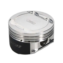 Load image into Gallery viewer, Manley Ford 3.7L DOHC Cyclone V6 Piston Set - 3.780in Bore 1.239in CH, -5.00 CC - Side View
