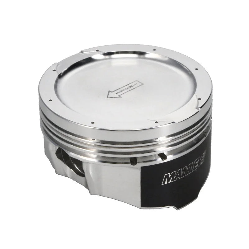 Manley Ford 4.6L 3.572in Bore 3.543in Stroke -14cc Dish Platinum Series Piston Set - Main Product View