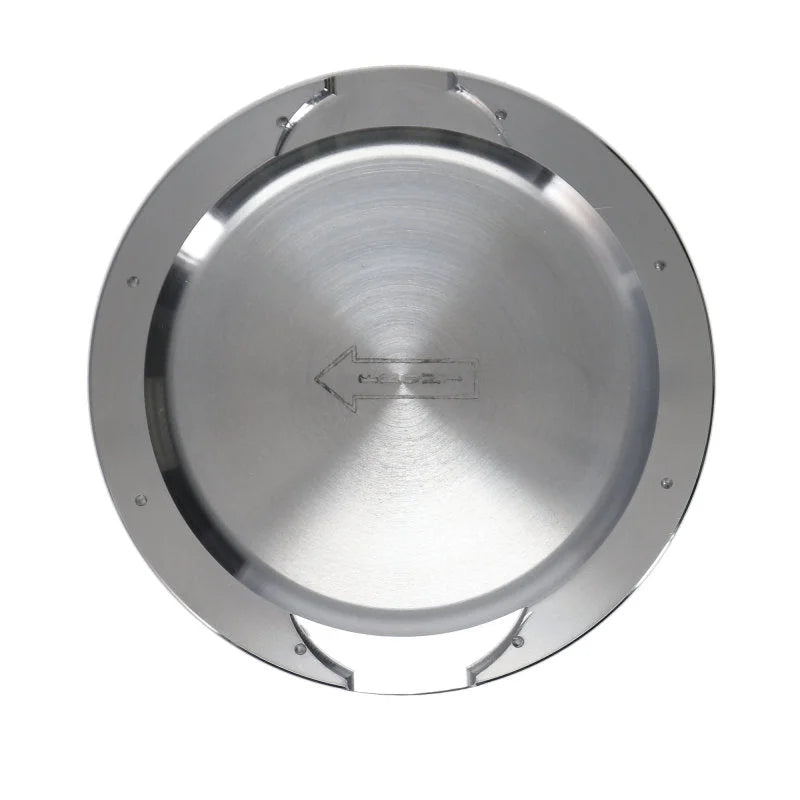 Manley Ford 4.6L 3.572in Bore 3.543in Stroke -14cc Dish Platinum Series Piston Set - Installation View