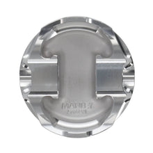 Load image into Gallery viewer, Manley Ford 4.6L 3.700in Bore 3.543in Stroke -14cc Dome Platinum Series Piston Set - Side View