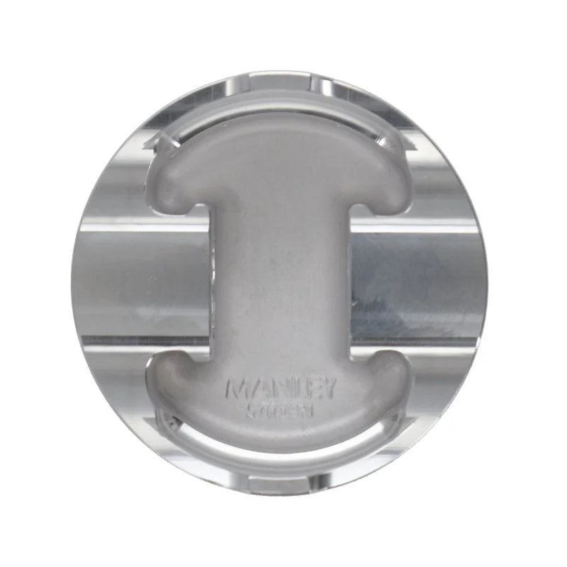 Manley Ford 4.6L (3Valve) 3.572 Bore 6.5cc Platinum Series Dish Piston Set - Side View
