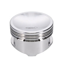 Load image into Gallery viewer, Manley Ford 4.6L Modular V8 3.572in Bore 1.220in CH -18.00 CC Piston Set - Back View