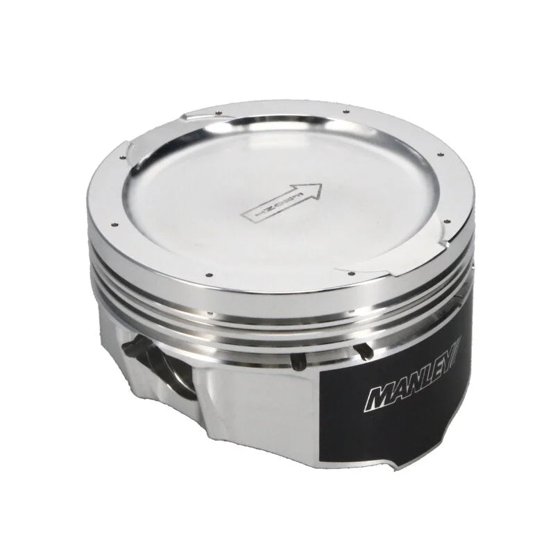Manley Ford 4.6L Modular V8 Piston Set - 3.552in Bore 1.200in CH, -14.00 CC - Back View