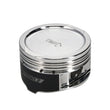Load image into Gallery viewer, Manley Ford 4.6L Modular V8 Piston Set - 3.552in Bore 1.220in CH, -6.50 CC - Side View