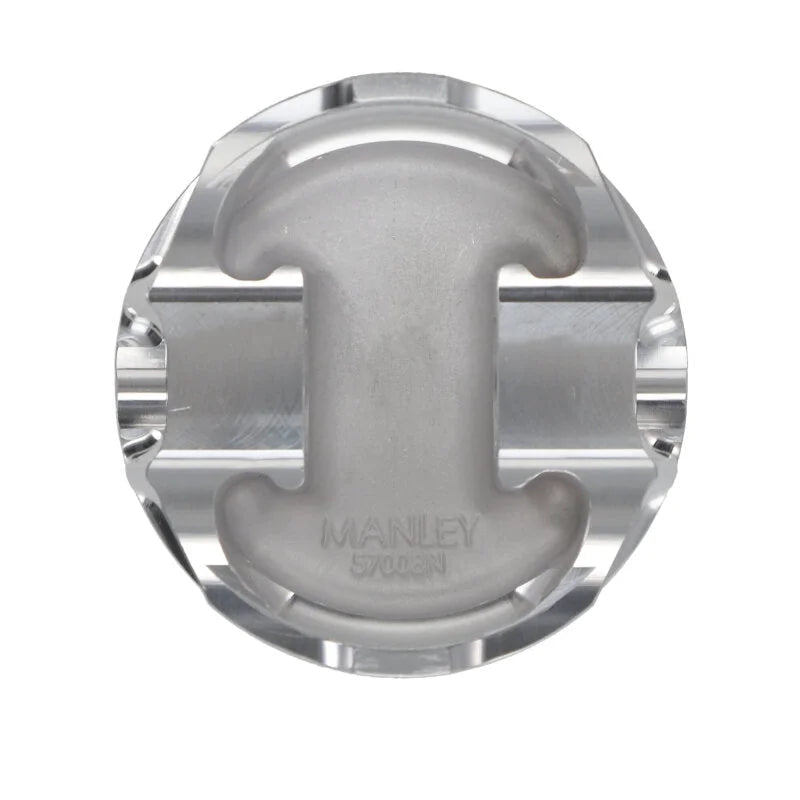 Manley Ford 4.6L Modular V8 Piston Set - 3.582in Bore 1.200in CH, -11.00 CC - Back View