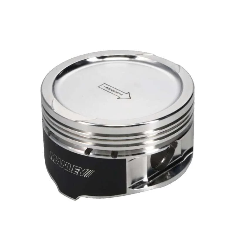 Manley Ford 4.6L Modular V8 Piston Set - 3.582in Bore 1.200in CH, -14.00 CC - Side View