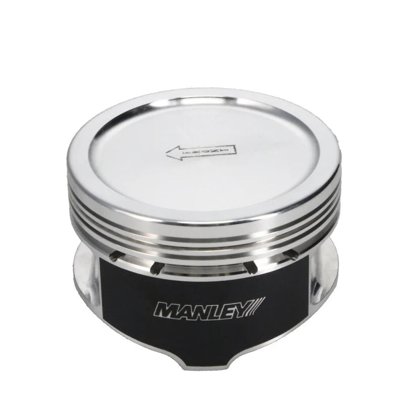Manley Ford 4.6L Modular V8 Piston Set - 3.582in Bore 1.200in CH, -28.00 CC - Side View