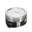 Load image into Gallery viewer, Manley Ford 4.6L Modular V8 Piston Set - 3.582in Bore 1.200in CH, -28.00 CC - Installation View