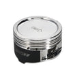 Load image into Gallery viewer, Manley Ford 4.6L Modular V8 Piston Set - 3.582in Bore 1.220in CH, -6.50 CC - Side View