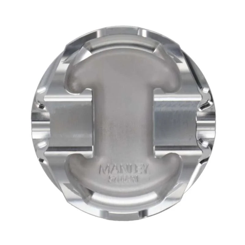 Manley Ford 4.6L Modular V8 Piston Set - 3.700in Bore 1.200in CH, -14.00 CC - Back View
