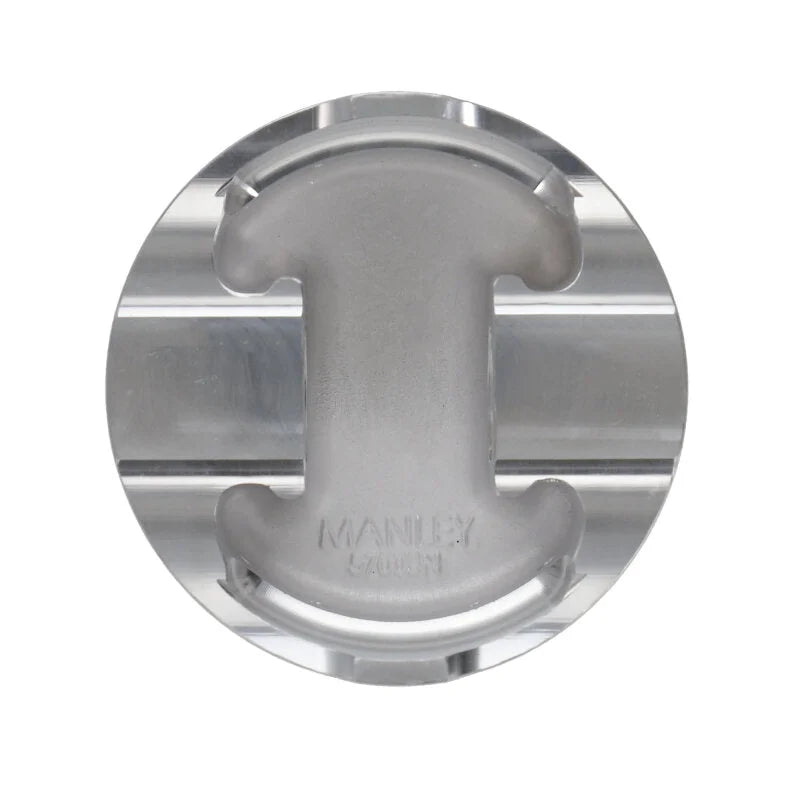 Manley Ford 4.6L Modular V8 Piston Set - 3.700in Bore 1.200in CH, -18.00 CC - Side View
