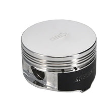 Load image into Gallery viewer, Manley Ford 4.6L/5.4L 3.572in Bore 1.220in CD (Ext. D) Platinum Series Piston Set - Side View