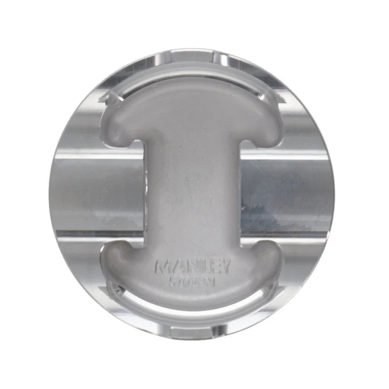 Manley Ford 4.6L/5.4L (3Valve) 3.552 Bore -6.5cc Platinum Series Dish Piston Set - Side View