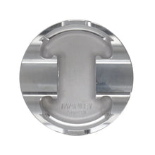 Load image into Gallery viewer, Manley Ford 4.6L/5.4L (3Valve) 3.582in Bore -6.5cc Dish Platinum Series Dish Piston Set - Side View