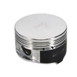 Load image into Gallery viewer, Manley Ford 4.6L/5.4L (3Valve) Flat Top Forged Aluminum 3.572in Bore 0cc Dome Piston Set - Side View