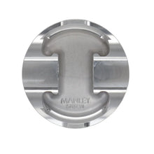 Load image into Gallery viewer, Manley Ford 4.6L/5.4L (3Valve) Flat Top Forged Aluminum 3.572in Bore 0cc Dome Piston Set - Installation View