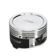 Load image into Gallery viewer, Manley Ford 4.6L/5.4L DOHC 3.572in Bore -11cc Dish Extreme Duty Piston Set - Side View