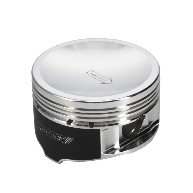 Manley Ford 4.6L/5.4L Stroker 3.572in Bore - 3.750in Stroke - Platinum 18cc Dish Piston Set - Main Product View