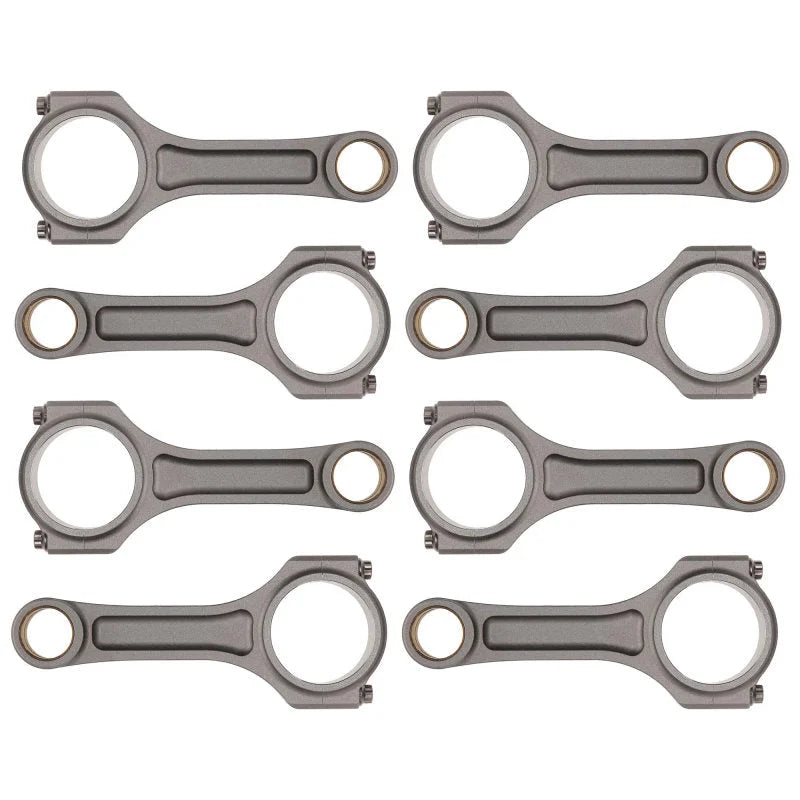 Manley Ford 7.3L Powerstroke 7.128in Center-to-Center Pro Series I Beam Connecting Rods - Back View