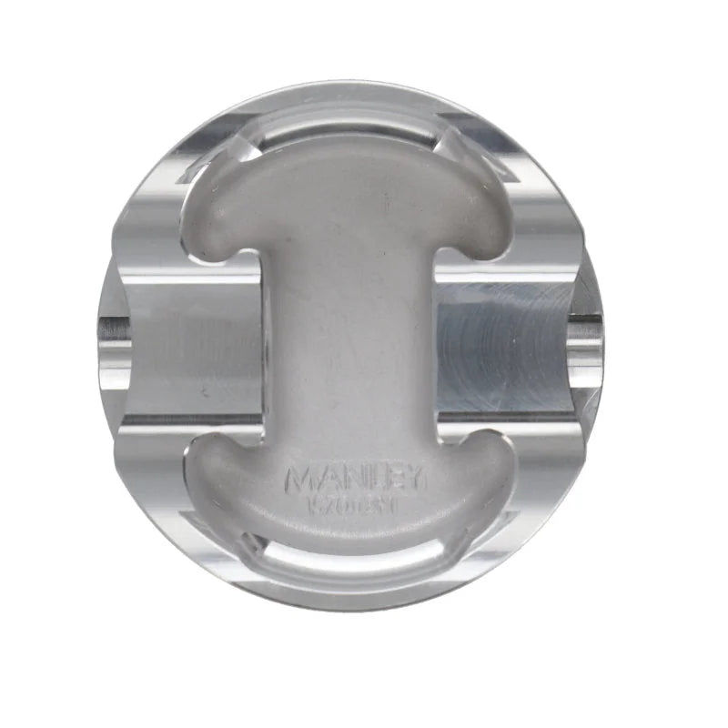Manley Ford Coyote 5.0 DOHC 3.630in Bore -2cc Flat Top Extreme Duty Piston Set - Installation View