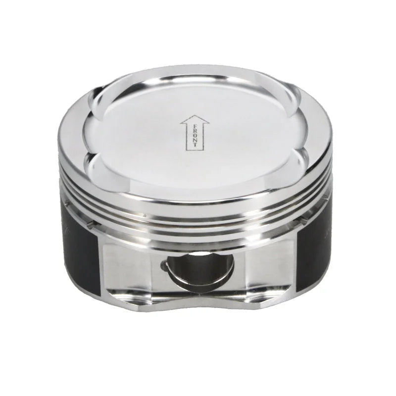 Manley Ford Coyote 5.0L DOHC -12cc Dish 3.630in Bore Piston Set - Side View