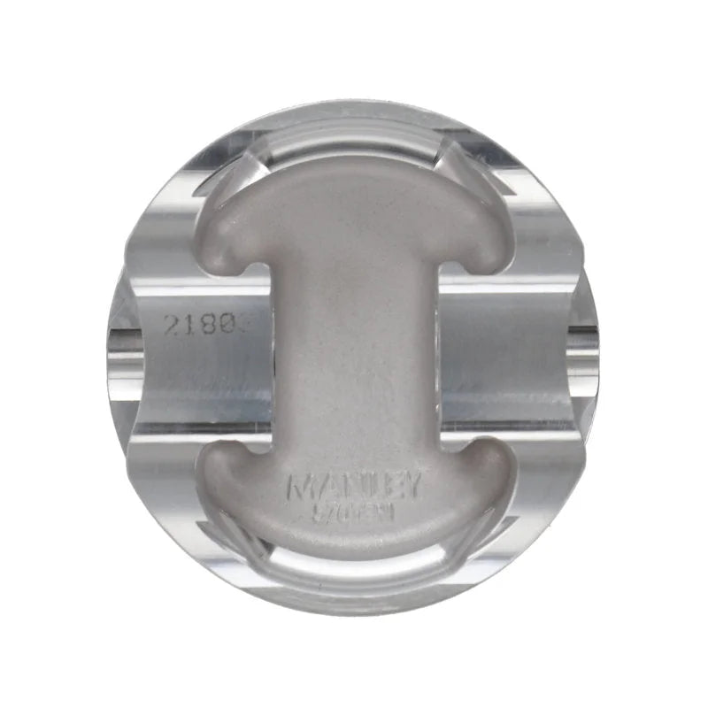 Manley Ford Coyote 5.0L DOHC -12cc Dish 3.630in Bore Piston Set - Back View