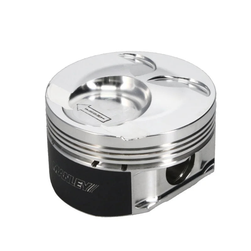 Manley Ford EcoBoost 3.5L 3.652in Bore 10:1 CR Piston Set - Side View
