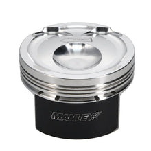Load image into Gallery viewer, Manley Ford EcoBoost STD Stroke 88mm STD Bore 9.5:1 CR Dish Piston Set - Extreme Duty - Back View