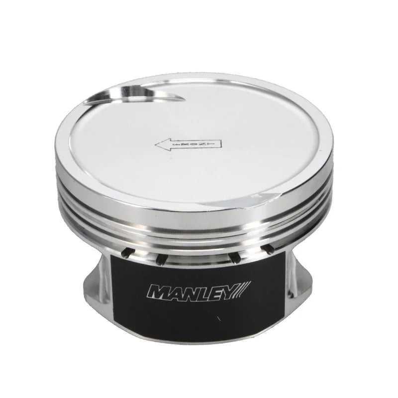 Manley Ford Raptor 6.2L SOHC 2 Valve -12cc Dish 4.0169in Bore Piston Set - Side View