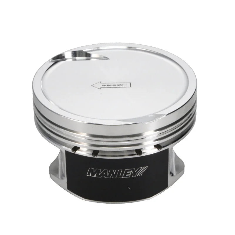 Manley Ford Raptor 6.2L SOHC 2 Valve -12cc Dish 4.0200in Bore Piston Set - Back View
