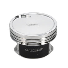 Load image into Gallery viewer, Manley Ford Raptor 6.2L SOHC 2 Valve -12cc Dish 4.0200in Bore Piston Set - Back View