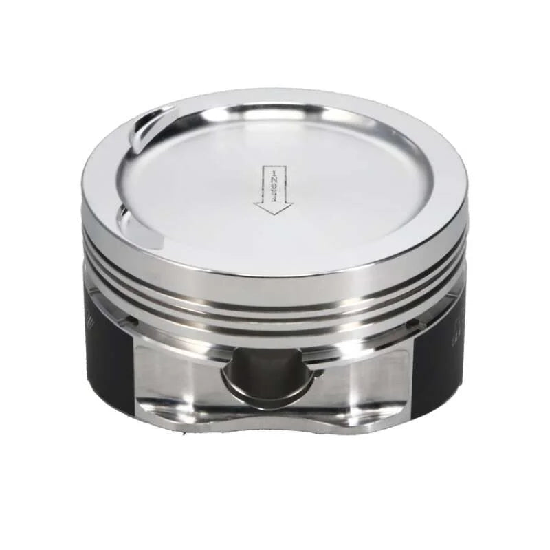 Manley Ford XR6 4.0L Barra 240T Piston - 3.633 in. Bore 1.215 in. CH -10.00 CC - Back View