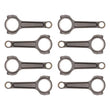 Load image into Gallery viewer, Manley GM LSX Tall Deck Pro Series I Beam Connecting Rod Set - Back View