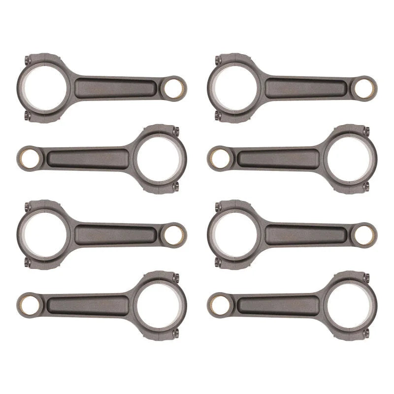 Manley GM LSX Tall Deck Pro Series I Beam Connecting Rod Set - Back View